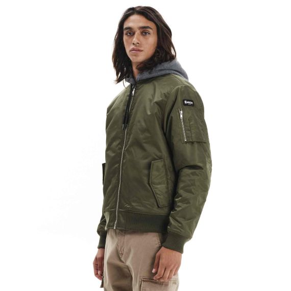 Emerson Ανδρικό Μπουφάν Flight 252.EM10.59 Olive - ΝΕΕΣ ΠΑΡΑΛΑΒΕΣ στο Bodyman
