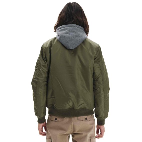 Emerson Ανδρικό Μπουφάν Flight 252.EM10.59 Olive - ΝΕΕΣ ΠΑΡΑΛΑΒΕΣ στο Bodyman