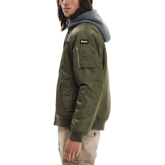 Emerson Ανδρικό Μπουφάν Flight 252.EM10.59 Olive - ΝΕΕΣ ΠΑΡΑΛΑΒΕΣ στο Bodyman