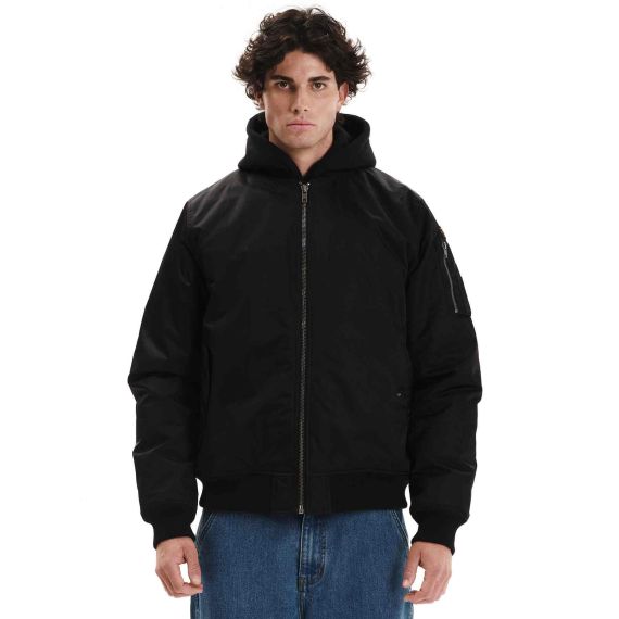 Emerson Ανδρικό Μπουφάν Flight 252.EM10.59 Black - ΝΕΕΣ ΠΑΡΑΛΑΒΕΣ στο Bodyman