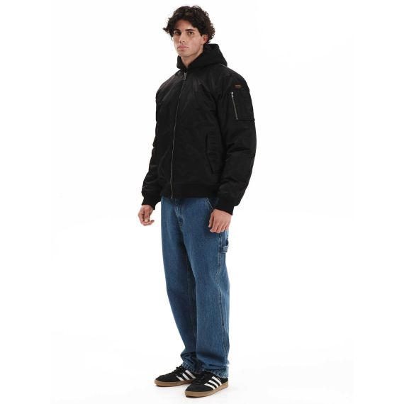 Emerson Ανδρικό Μπουφάν Flight 252.EM10.59 Black - ΝΕΕΣ ΠΑΡΑΛΑΒΕΣ στο Bodyman