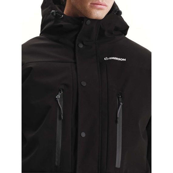 Emerson Ανδρικό Μπουφάν Parka 252.EM10.29 Black - ΝΕΕΣ ΠΑΡΑΛΑΒΕΣ στο Bodyman