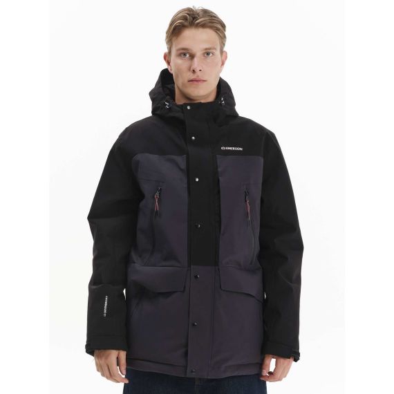 Emerson Ανδρικό Μπουφάν Parka 252.EM10.29 Ebony Black - ΝΕΕΣ ΠΑΡΑΛΑΒΕΣ στο Bodyman