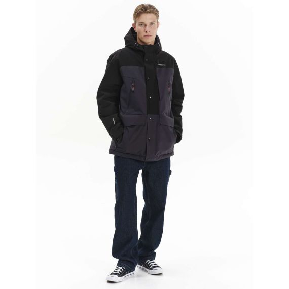 Emerson Ανδρικό Μπουφάν Parka 252.EM10.29 Ebony Black - ΝΕΕΣ ΠΑΡΑΛΑΒΕΣ στο Bodyman