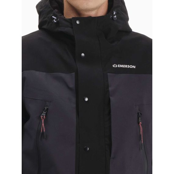 Emerson Ανδρικό Μπουφάν Parka 252.EM10.29 Ebony Black - ΝΕΕΣ ΠΑΡΑΛΑΒΕΣ στο Bodyman