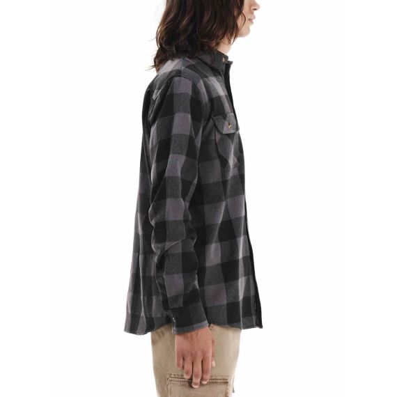 Emerson Ανδρικό Πουκάμισο Καρό 252.EM60.80 D.Grey Black - Μακρυμάνικα Πουκάμισα  στο Bodyman