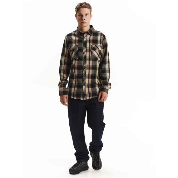 Emerson Ανδρικό Πουκάμισο Καρό 252.EM60.80 Green Beige - ΝΕΕΣ ΠΑΡΑΛΑΒΕΣ στο Bodyman