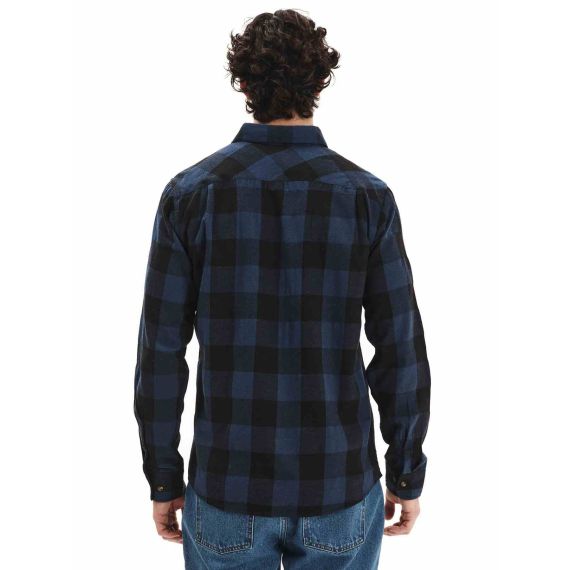 Emerson Ανδρικό Πουκάμισο Καρό 252.EM60.80 Blue Black - ΝΕΕΣ ΠΑΡΑΛΑΒΕΣ στο Bodyman
