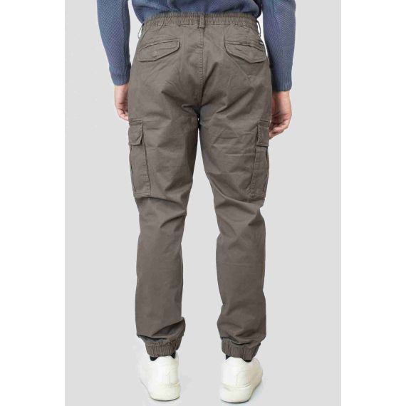 Rebase Ανδρικό Παντελόνι Cargo 252RCCP-4051 Smoke Grey - ΝΕΕΣ ΠΑΡΑΛΑΒΕΣ στο Bodyman