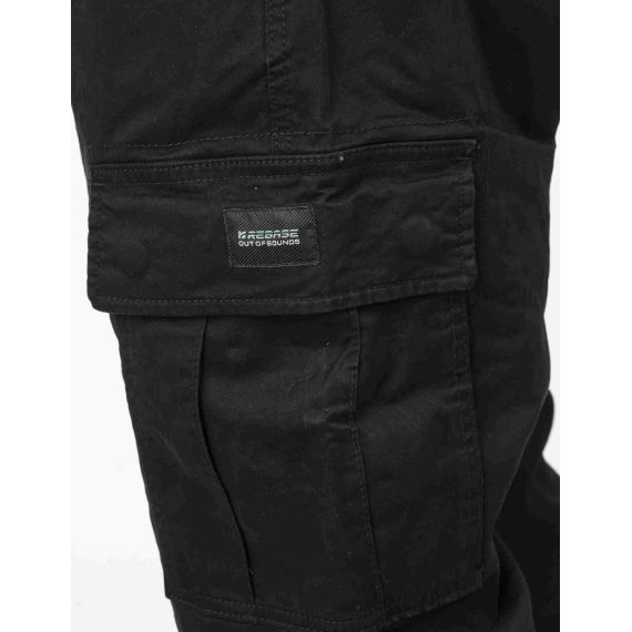 Rebase Ανδρικό Παντελόνι Cargo 252RCCP-4051 Black - ΝΕΕΣ ΠΑΡΑΛΑΒΕΣ στο Bodyman