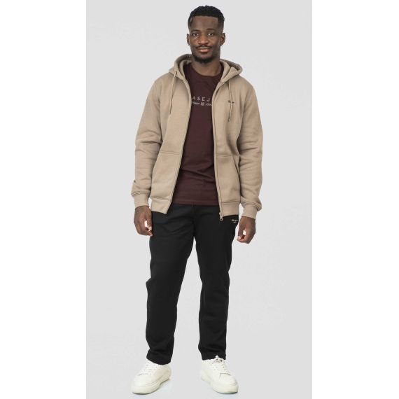 Rebase Ανδρική Ζακέτα Φούτερ 252RTOP-1059 DK Beige - ΝΕΕΣ ΠΑΡΑΛΑΒΕΣ στο Bodyman