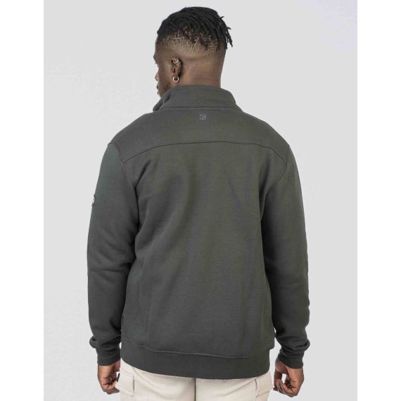 Rebase Ανδρική Ζακέτα Φούτερ 252RTOP-1061 Forest Green - ΝΕΕΣ ΠΑΡΑΛΑΒΕΣ στο Bodyman