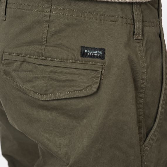 Rebase Ανδρικό Παντελόνι Cargo 252RCCP-4049 Khaki - ΝΕΕΣ ΠΑΡΑΛΑΒΕΣ στο Bodyman