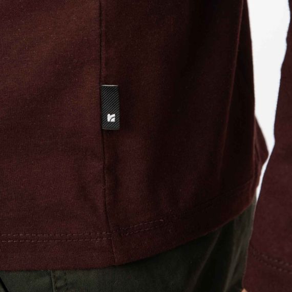 Rebase Ανδρικό Μακρυμάνικο T-Shirt 252RTS-9060 Plum - Mακρυμάνικες στο Bodyman