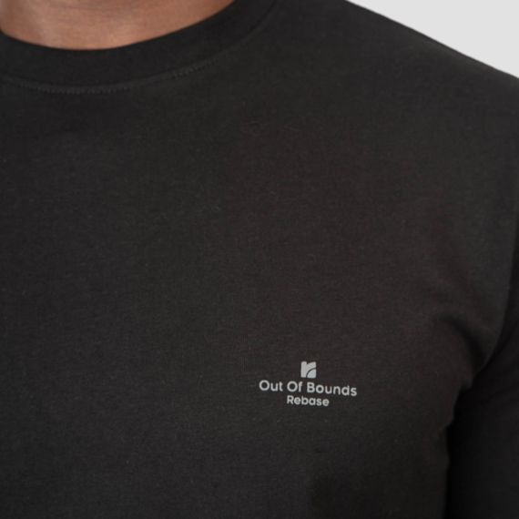Rebase Ανδρικό Μακρυμάνικο T-Shirt 252RTS-9060 Black - ΝΕΕΣ ΠΑΡΑΛΑΒΕΣ στο Bodyman