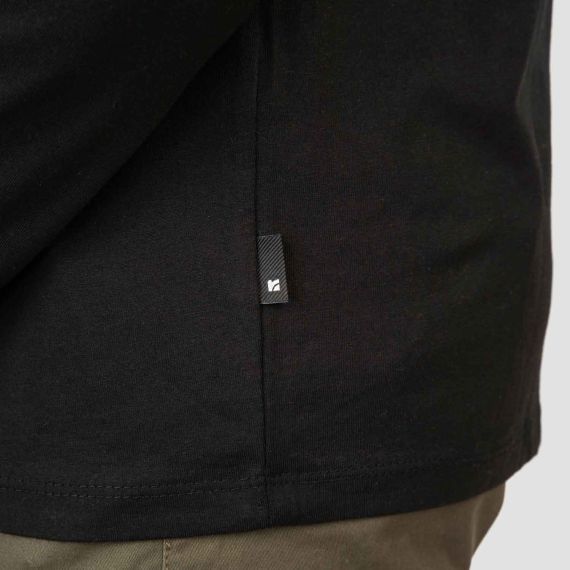 Rebase Ανδρικό Μακρυμάνικο T-Shirt 252RTS-9060 Black - Mακρυμάνικες στο Bodyman