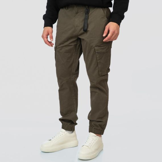Rebase Ανδρικό Παντελόνι Cargo 252RCCP-4050 Khaki - ΝΕΕΣ ΠΑΡΑΛΑΒΕΣ στο Bodyman