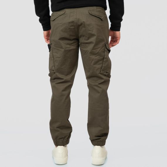 Rebase Ανδρικό Παντελόνι Cargo 252RCCP-4050 Khaki - Παντελόνια στο Bodyman