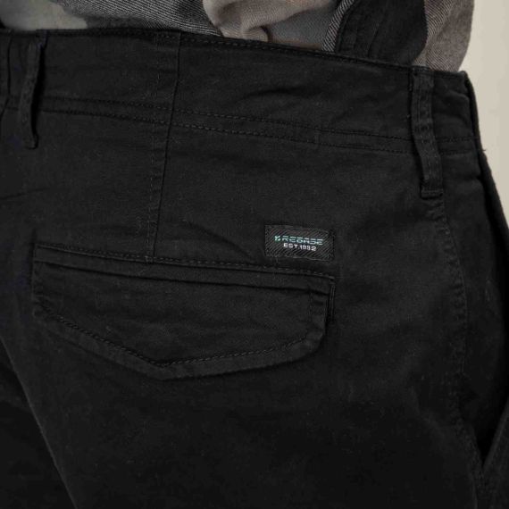 Rebase Ανδρικό Παντελόνι Cargo 252RCCP-4049 Black - Παντελόνια στο Bodyman