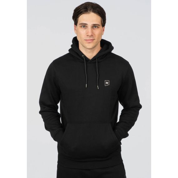 Rebase Ανδρικό Φούτερ Με Κουκούλα 252RTOP-1040 Black - Φούτερ Κουκούλα  στο Bodyman