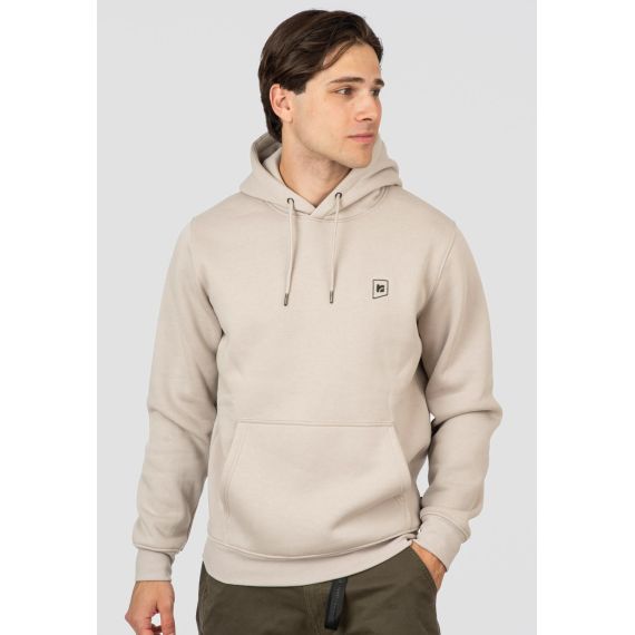 Rebase Ανδρικό Φούτερ Με Κουκούλα 252RTOP-1040 Ice Grey - Φούτερ Κουκούλα  στο Bodyman