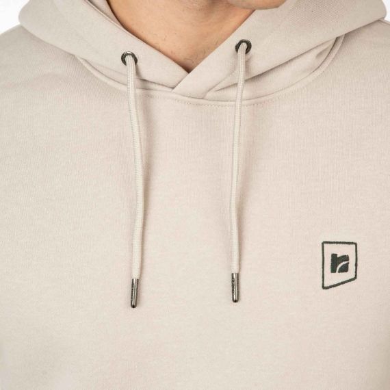 Rebase Ανδρικό Φούτερ Με Κουκούλα 252RTOP-1040 Ice Grey - Φούτερ Κουκούλα  στο Bodyman