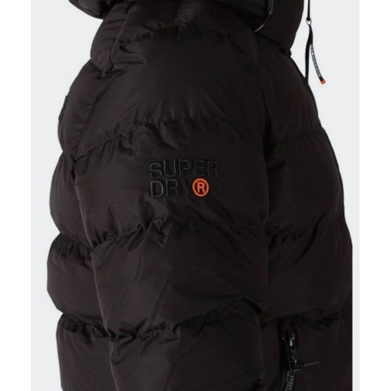 Superdry Ανδρικό Μπουφάν Puffer M5011905A-16A Hooded Sports Black - ΝΕΕΣ ΠΑΡΑΛΑΒΕΣ στο Bodyman