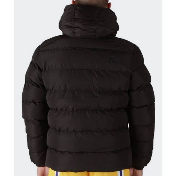 Superdry Ανδρικό Μπουφάν Puffer M5011905A-16A Hooded Sports Black - ΝΕΕΣ ΠΑΡΑΛΑΒΕΣ στο Bodyman