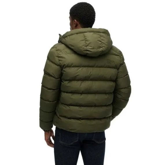 Superdry Ανδρικό Μπουφάν Puffer M5011905A-H1Q Hooded Sports - ΝΕΕΣ ΠΑΡΑΛΑΒΕΣ στο Bodyman