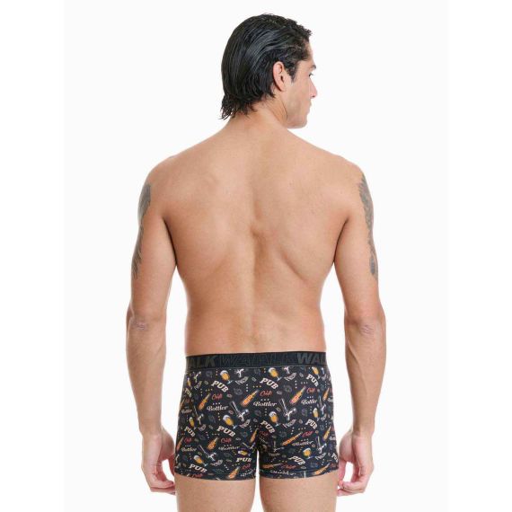 Walk Ανδρικό Μποξερ με σχέδια W1754-10 Multicolour - Boxer στο Bodyman