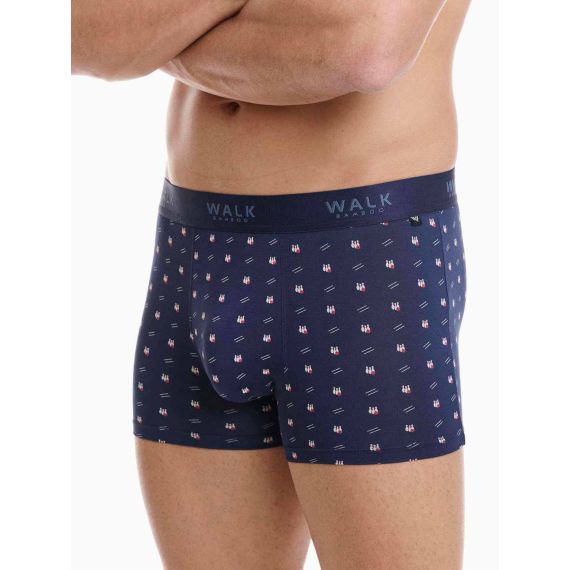 Walk Ανδρικό Boxer Bamboo W1770-73 Multicolour - Boxer στο Bodyman