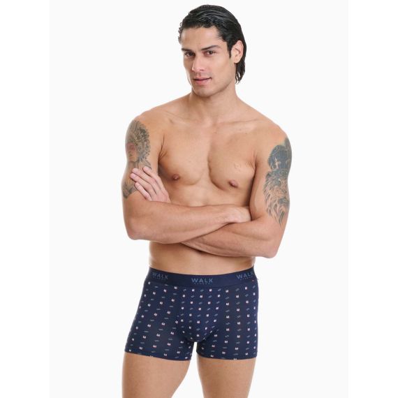 Walk Ανδρικό Boxer Bamboo W1770-73 Multicolour - Boxer στο Bodyman