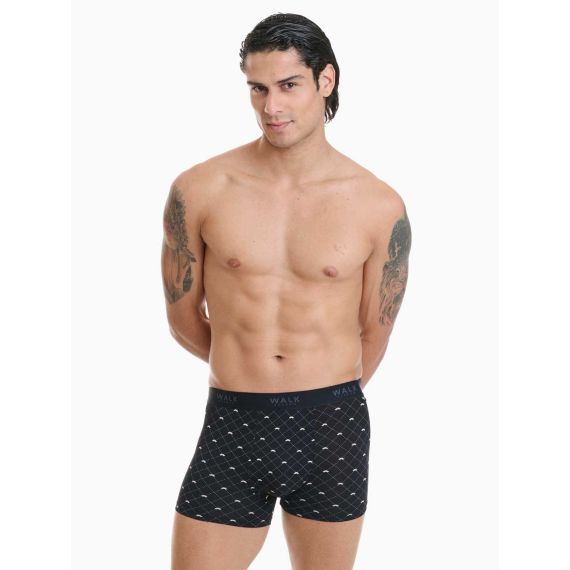 Walk Ανδρικό Boxer Bamboo W1770-74 Multicolour - Boxer στο Bodyman