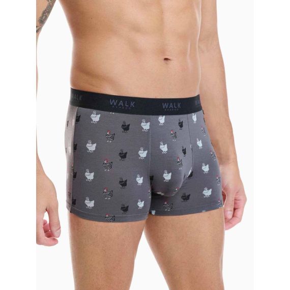 Walk Ανδρικό Boxer Bamboo W1770-76 Multicolour - ΝΕΕΣ ΠΑΡΑΛΑΒΕΣ στο Bodyman