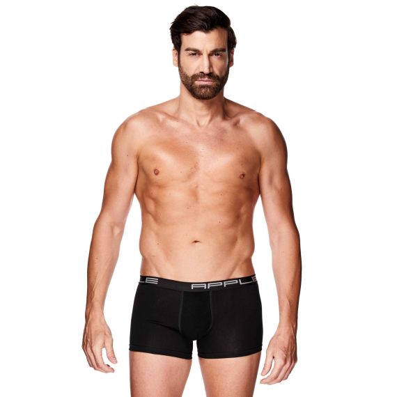 Apple Ανδρικά Μπόξερ 2Pack 0112969 Black Anthracite - Boxer στο Bodyman