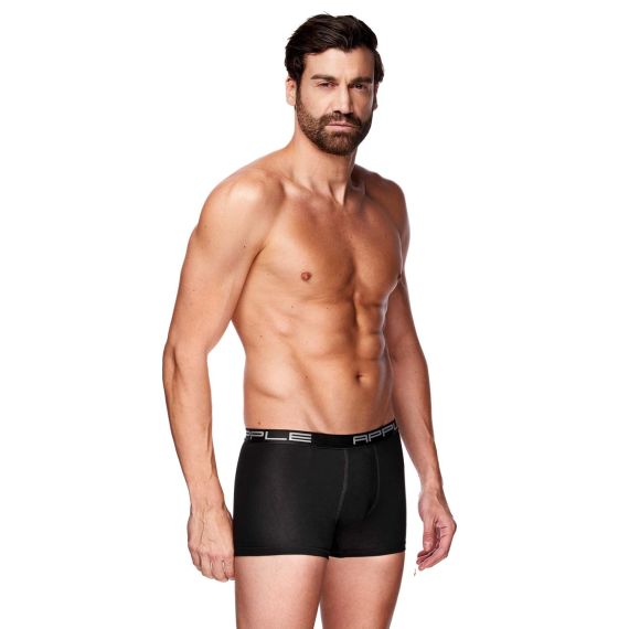 Apple Ανδρικά Μπόξερ 2Pack 0112969 Black Khaki - Boxer στο Bodyman