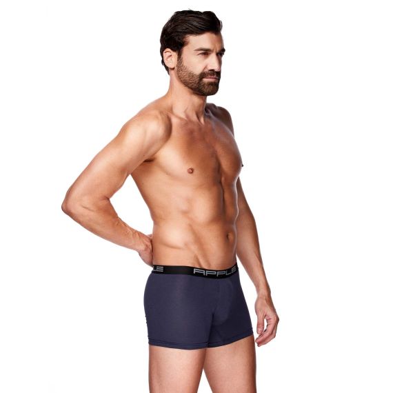 Apple Ανδρικά Μπόξερ 2Pack 0112969 Black Navy - Boxer στο Bodyman