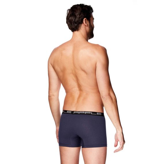 Apple Ανδρικά Μπόξερ 2Pack 0112969 Black Navy - Boxer στο Bodyman