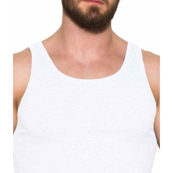 Apple Boxer Φανέλα Τιράντα 0310340 White - Φανέλες στο Bodyman