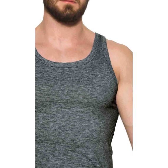 Apple Boxer Φανέλα Τιράντα 0310340 Anthracite - Φανέλες στο Bodyman