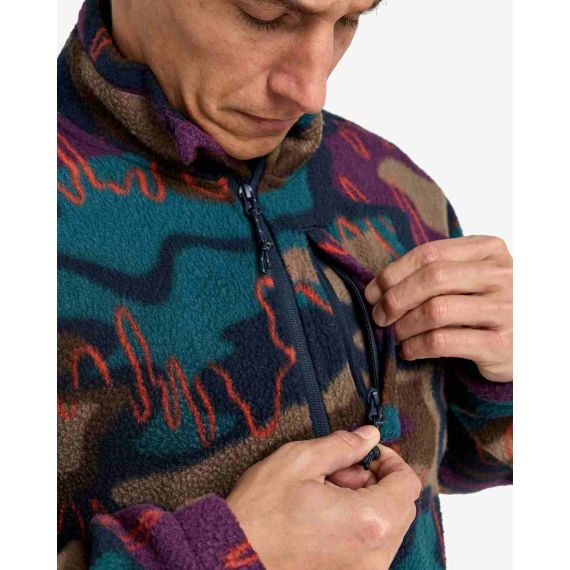 Billabong Φορετή Μπλούζα Fleece EBYFT00157-CAM Boundary Taaffe - ΝΕΕΣ ΠΑΡΑΛΑΒΕΣ στο Bodyman