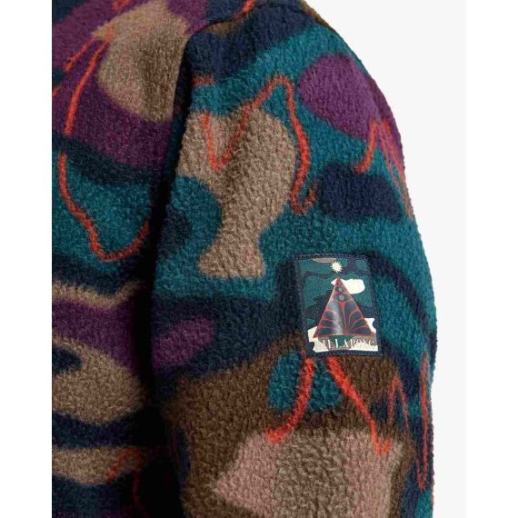 Billabong Φορετή Μπλούζα Fleece EBYFT00157-CAM Boundary Taaffe - ΝΕΕΣ ΠΑΡΑΛΑΒΕΣ στο Bodyman