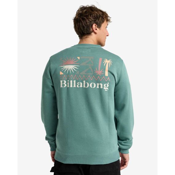 Billabong Φούτερ Λαιμόκοψη Crew EBYSF00170-BMR0 Foundation - ΝΕΕΣ ΠΑΡΑΛΑΒΕΣ στο Bodyman