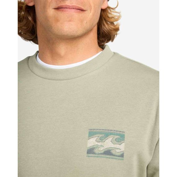 Billabong Φούτερ Λαιμόκοψη Crew EBYSF00170-GJK0 Foundation - ΝΕΕΣ ΠΑΡΑΛΑΒΕΣ στο Bodyman