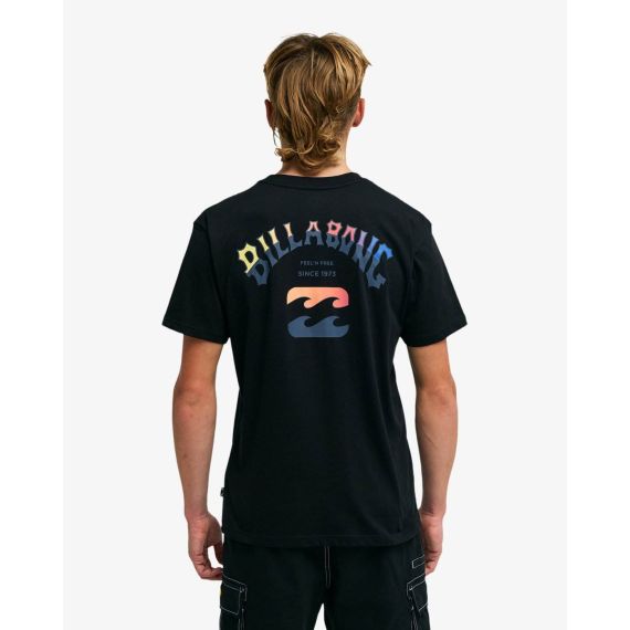 Billabong Ανδρικό Κοντομάνικο T-Shirt 24A353500-BLK Arch Fade Premium - ΝΕΕΣ ΠΑΡΑΛΑΒΕΣ στο Bodyman