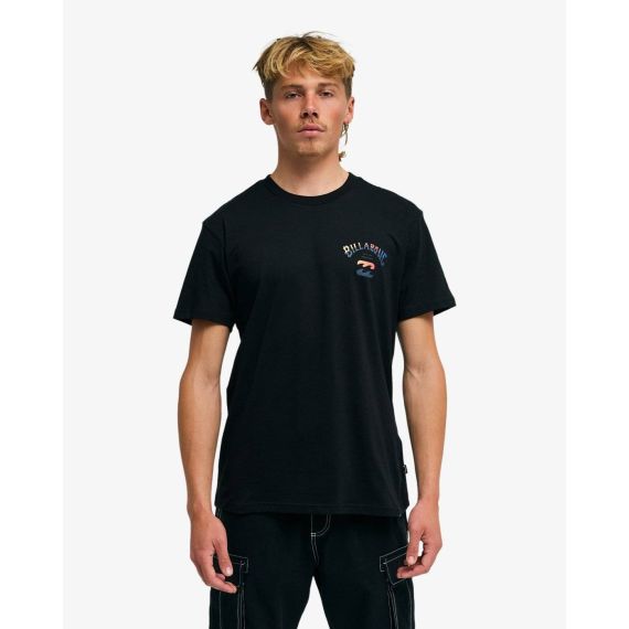 Billabong Ανδρικό Κοντομάνικο T-Shirt 24A353500-BLK Arch Fade Premium - ΝΕΕΣ ΠΑΡΑΛΑΒΕΣ στο Bodyman