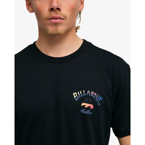 Billabong Ανδρικό Κοντομάνικο T-Shirt 24A353500-BLK Arch Fade Premium - ΝΕΕΣ ΠΑΡΑΛΑΒΕΣ στο Bodyman