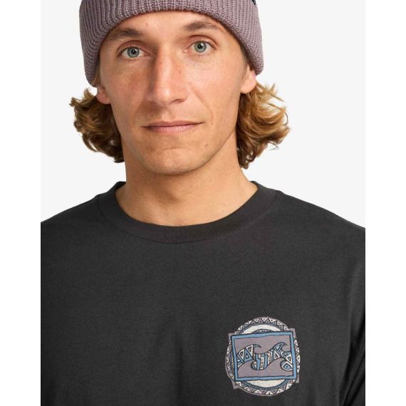 Billabong Ανδρικό Κοντομάνικο T-Shirt EBYZT00357-WAA Crayon Wave - ΝΕΕΣ ΠΑΡΑΛΑΒΕΣ στο Bodyman