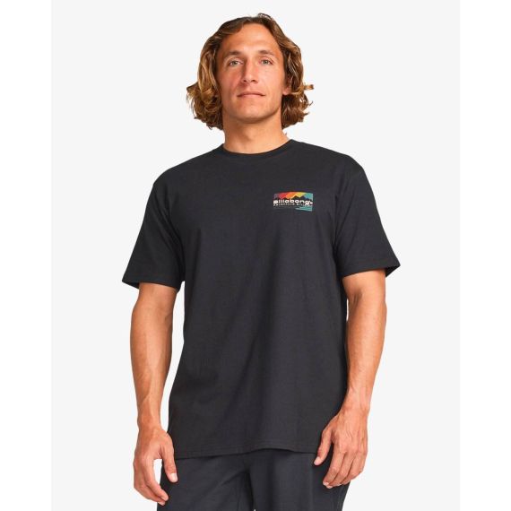 Billabong Ανδρικό Κοντομάνικο T-Shirt EBYZT00382-BLK Range - ΝΕΕΣ ΠΑΡΑΛΑΒΕΣ στο Bodyman