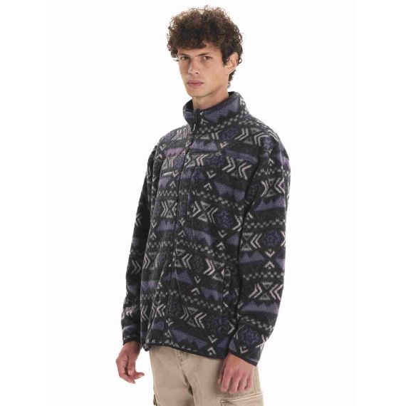 Emerson Ανδρική Ζακέτα Fleece 252.EM290.122 PR548 Off Black - ΝΕΕΣ ΠΑΡΑΛΑΒΕΣ στο Bodyman